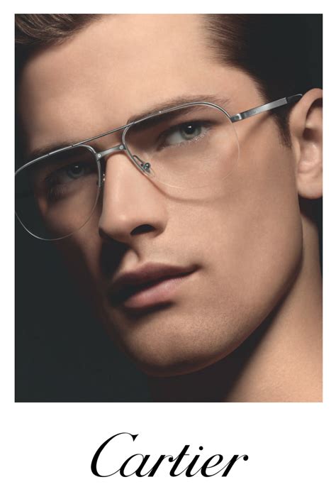 cartier clear glasses mens|authentic cartier glasses men.